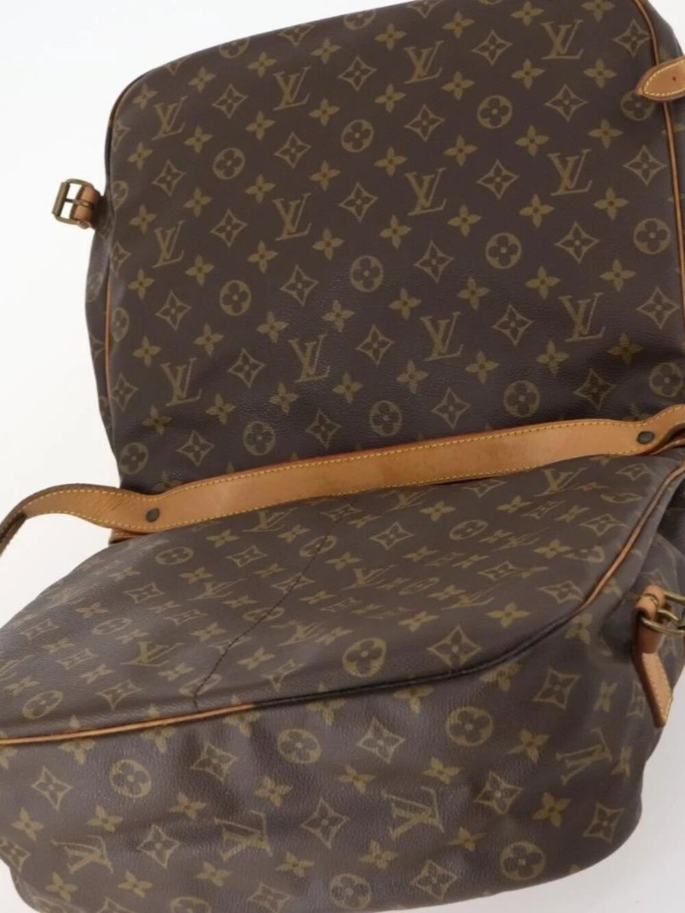 LOUIS VUITTON Monogram Saumur 35 Shoulder Bag M42254 LV Auth bs33561 - Picture 10 of 16